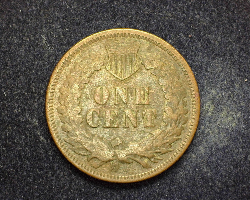 1874 Indian Head Penny/Cent F - US Coin