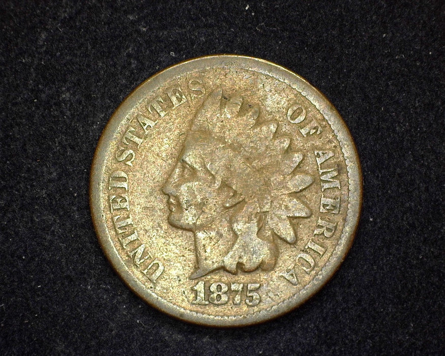 1875 Indian Head Penny/Cent G - US Coin