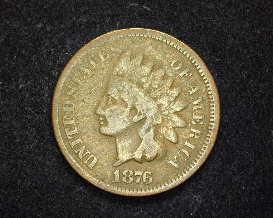 1876 Indian Head Penny/Cent G - US Coin