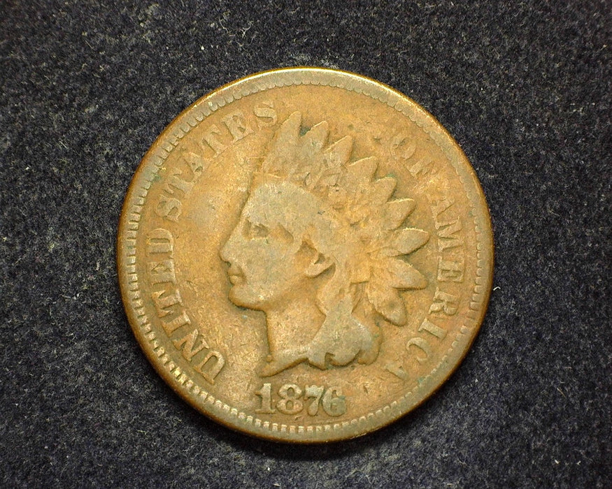 1876 Indian Head Penny/Cent G - US Coin