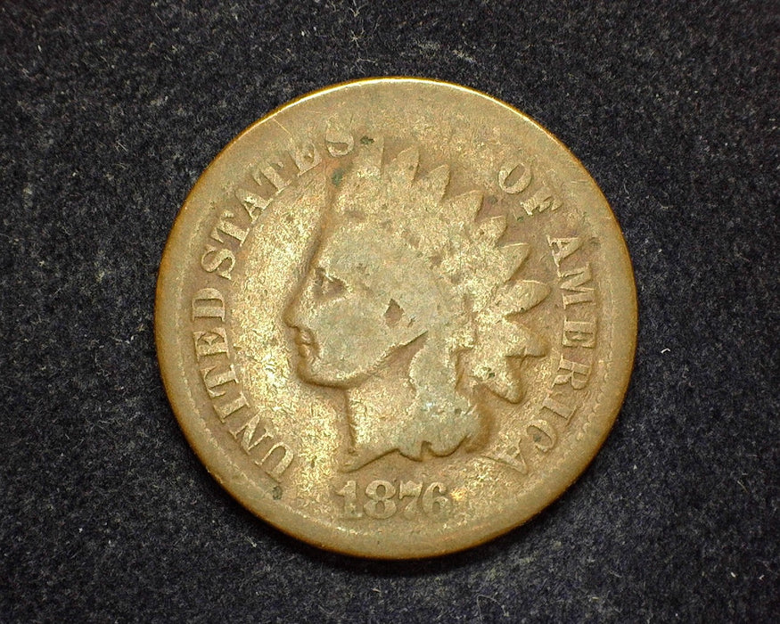 1876 Indian Head Penny/Cent G - US Coin