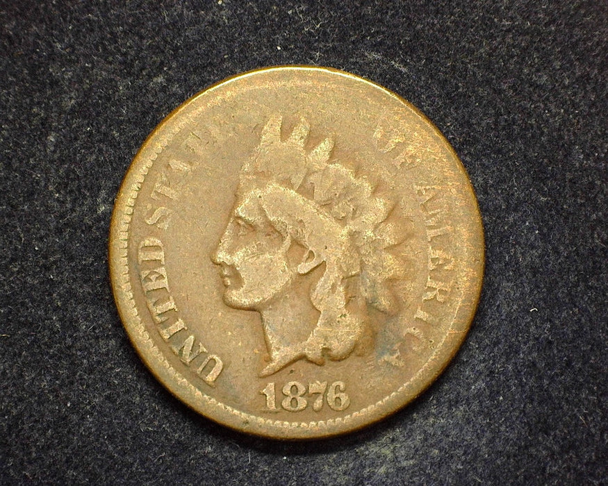 1876 Indian Head Penny/Cent G - US Coin