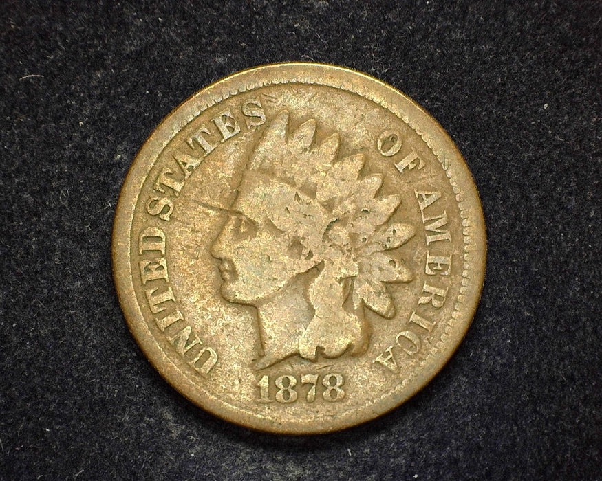 1878 Indian Head Penny/Cent G - US Coin