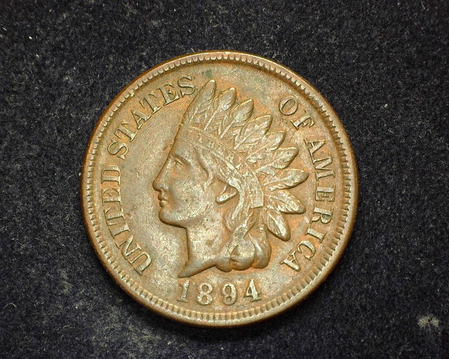 1894 Indian Head Penny/Cent VF - US Coin