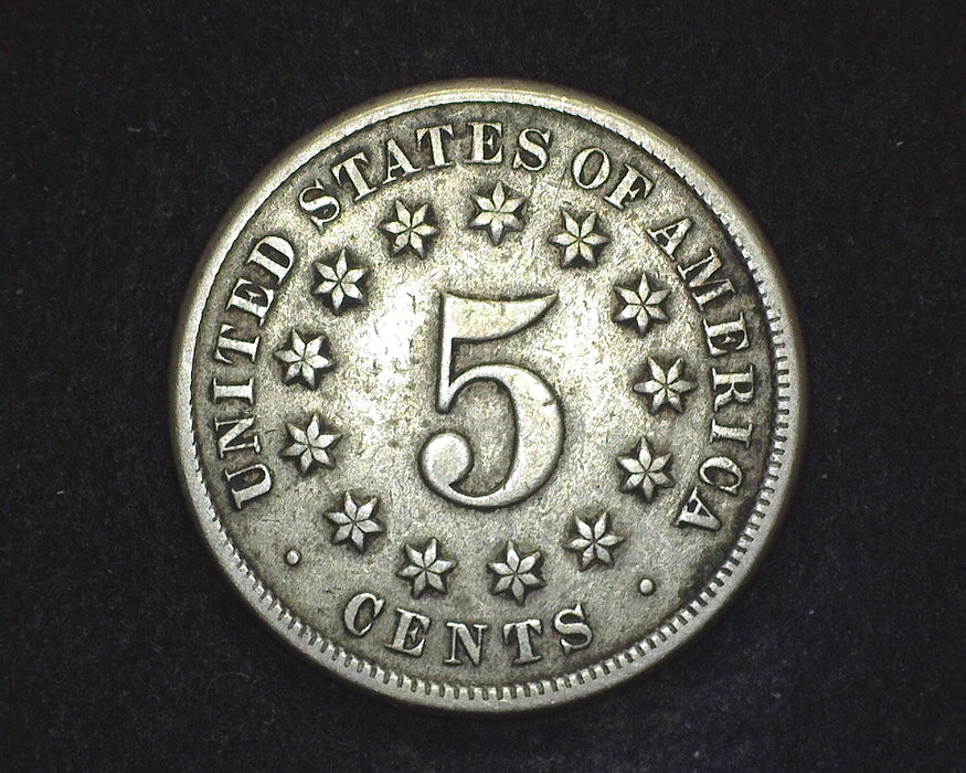 1870 Shield Nickel F - US Coin