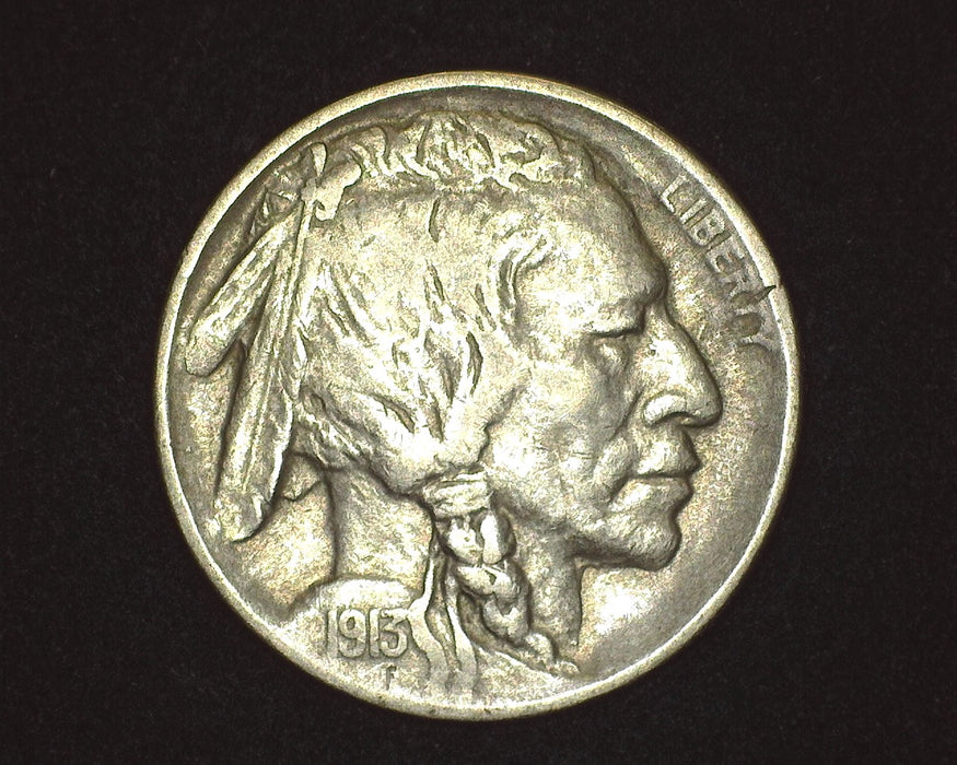 1913 D Type 1 Buffalo Nickel VF - US Coin