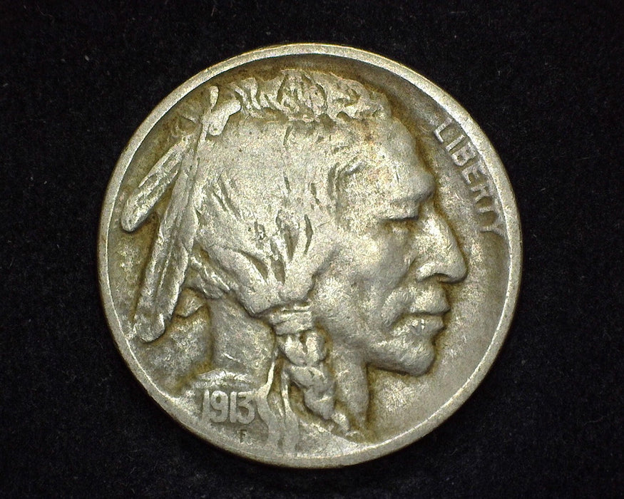 1913 D Type 1 Buffalo Nickel F - US Coin