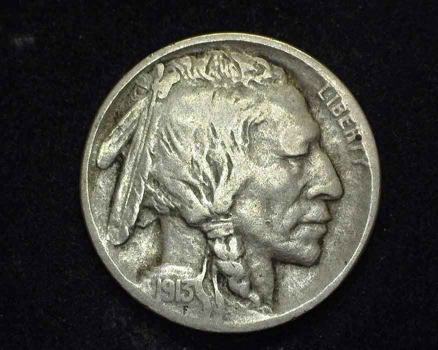 1913 D Type 1 Buffalo Nickel F - US Coin