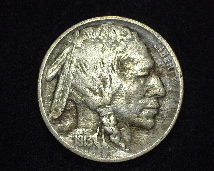 1913 Type 2 Buffalo Nickel F - US Coin