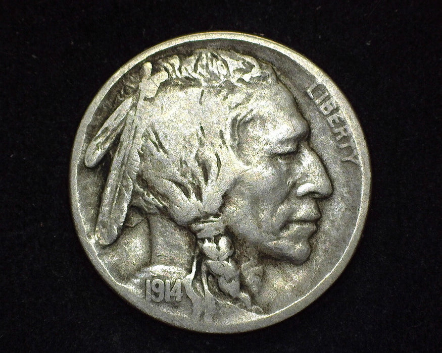 1914 D Buffalo Nickel VG/F - US Coin