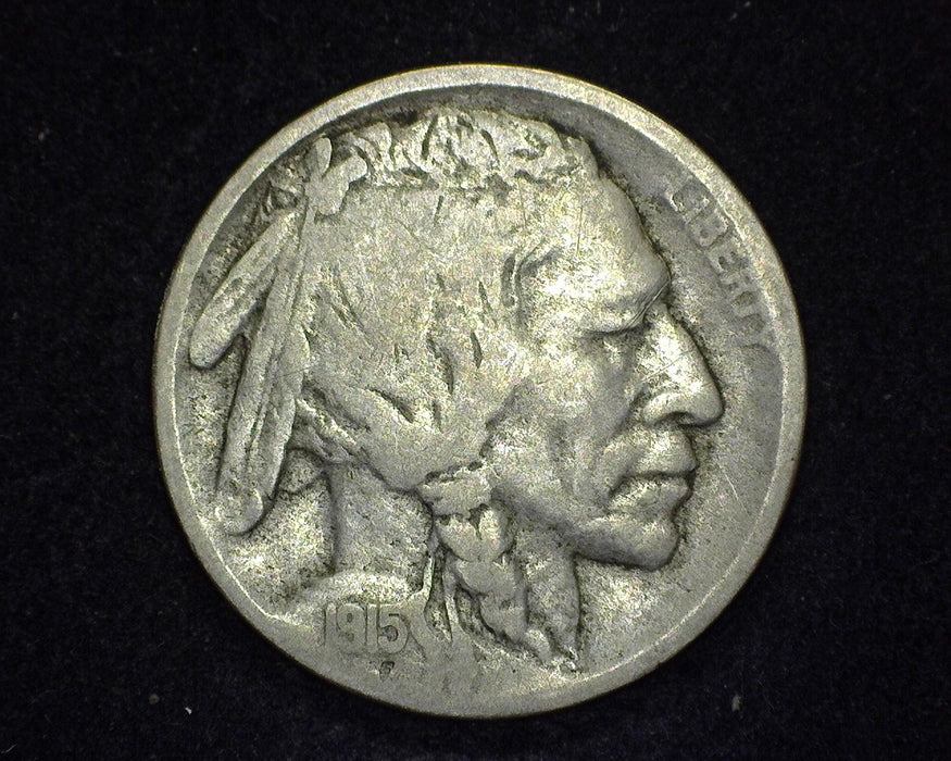 1915 D Buffalo Nickel VG - US Coin