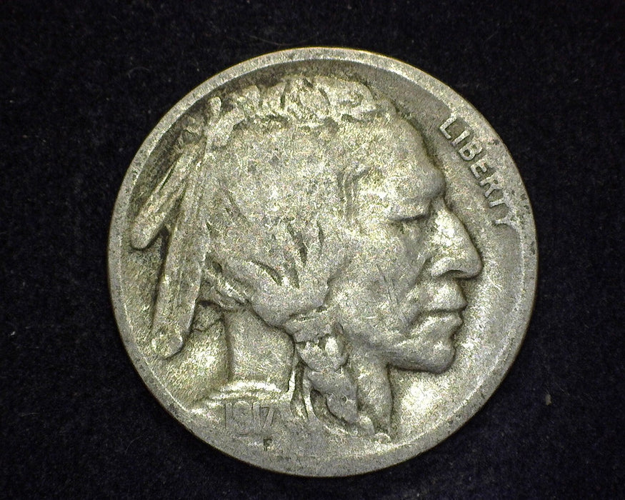 1917 D Buffalo Nickel G - US Coin