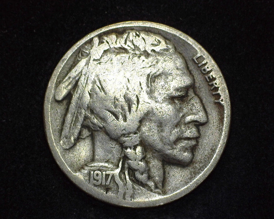 1917 S Buffalo Nickel VG - US Coin