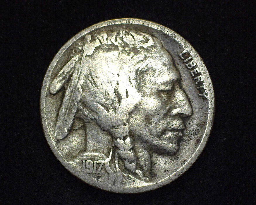 1917 S Buffalo Nickel VG - US Coin