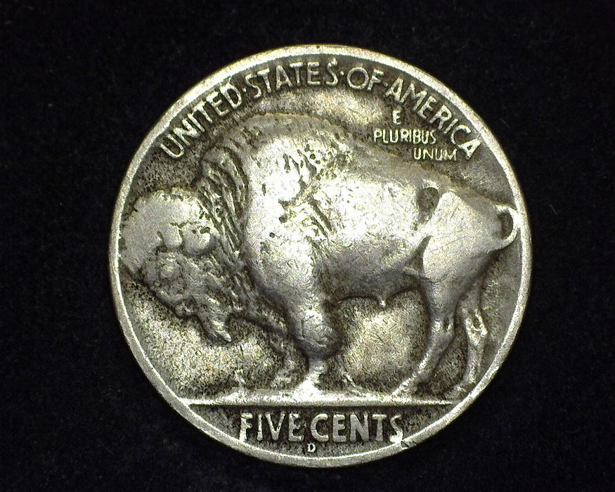 1919 D Buffalo Nickel F - US Coin