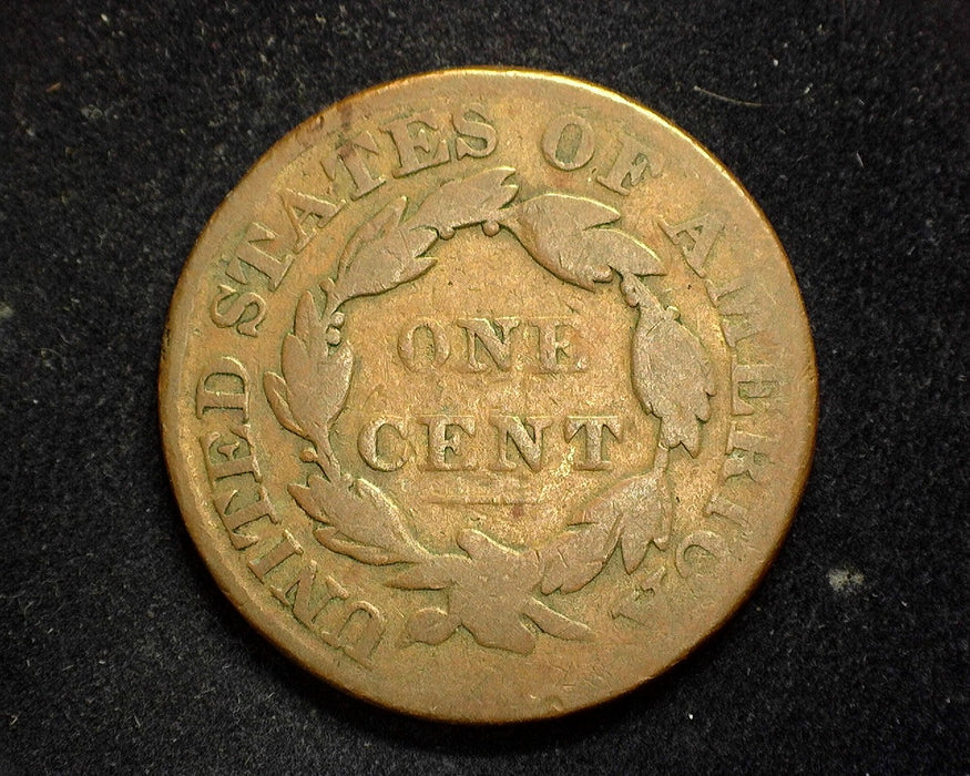 1827 Large Cent Coronet VG - US Coin