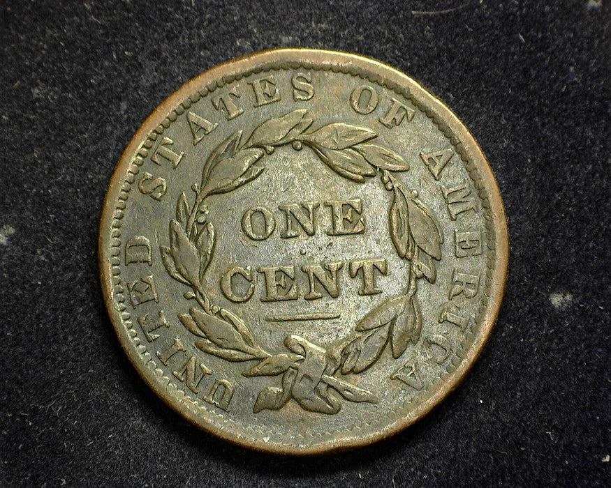 1837 Large Cent Coronet VF - US Coin