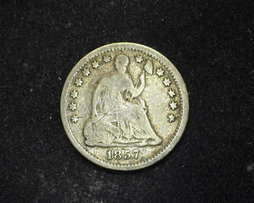 1857 Liberty Seated Half Dime G - US Coin