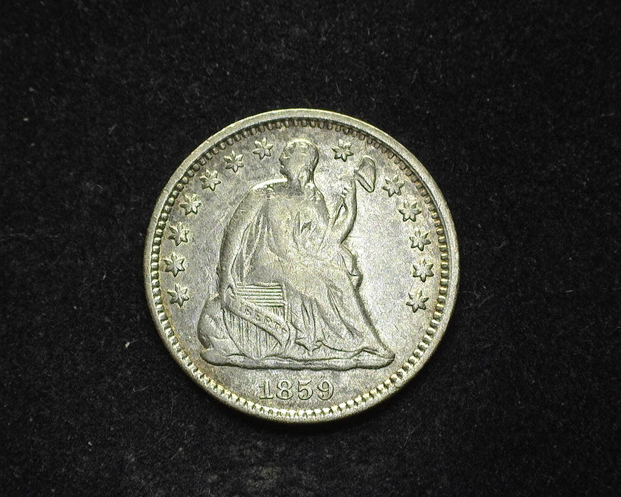 1859 O Liberty Seated Half Dime F - US Coin