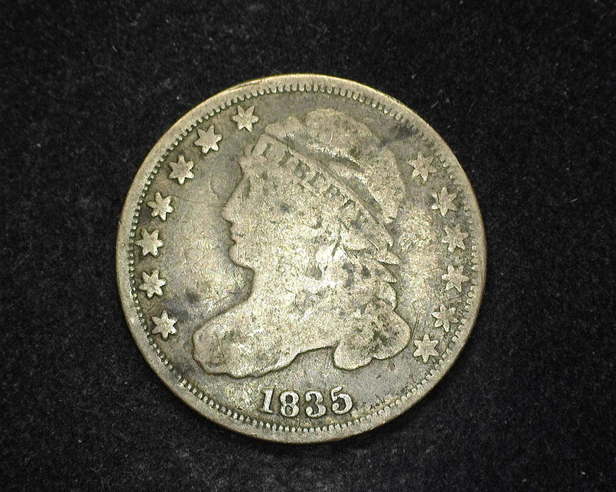 1835 Capped Bust Dime VG - US Coin