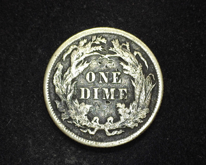 1887 Liberty Seated Dime F - US Coin