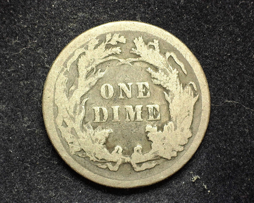 1890 Liberty Seated Dime F - US Coin