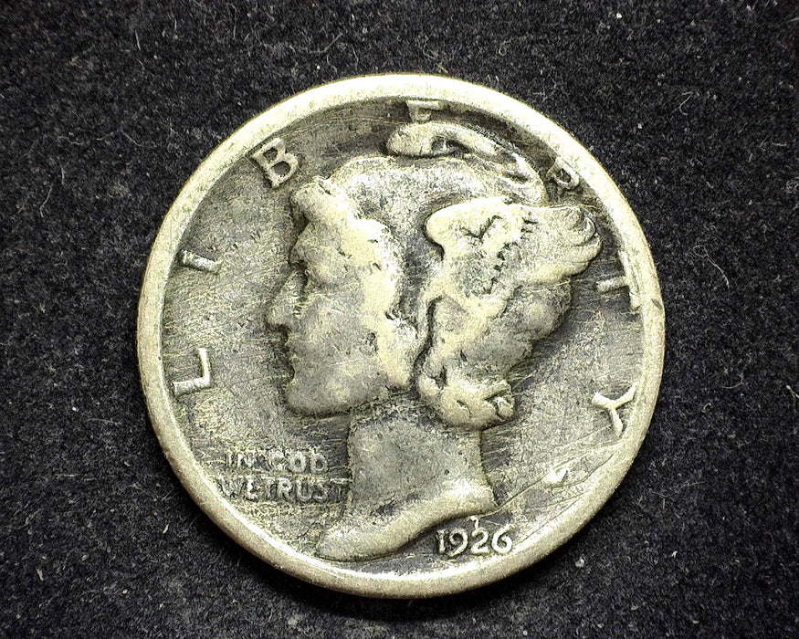 1926 S Mercury Dime VG - US Coin