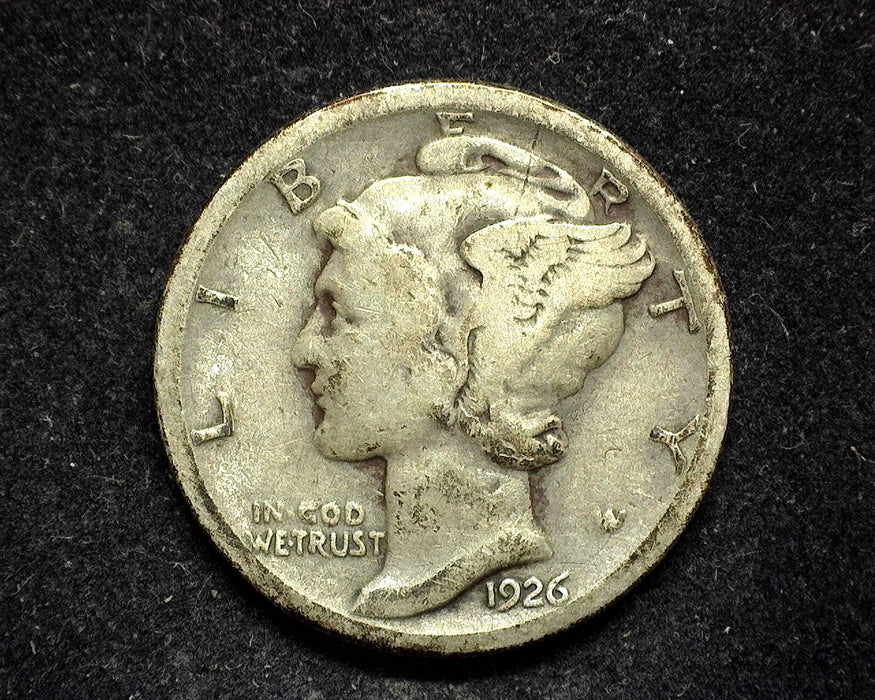 1926 S Mercury Dime G - US Coin