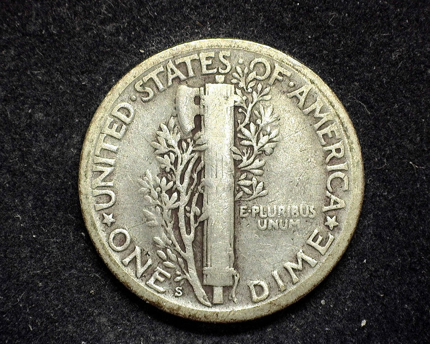 1926 S Mercury Dime VG - US Coin