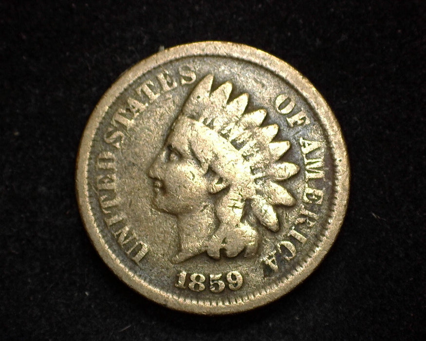 1859 Indian Head Penny/Cent G - US Coin