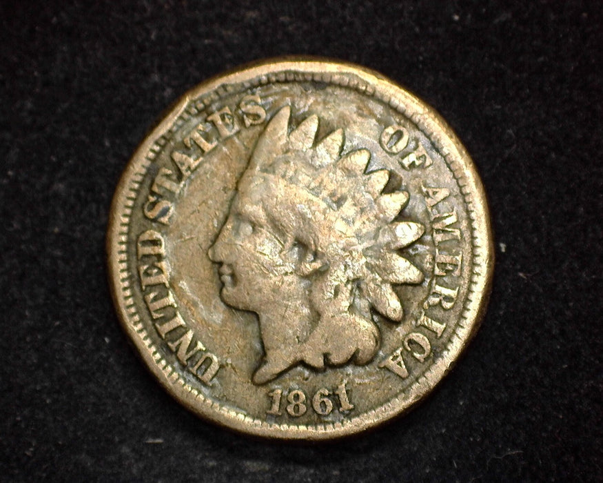 1861 Indian Head Penny/Cent G - US Coin