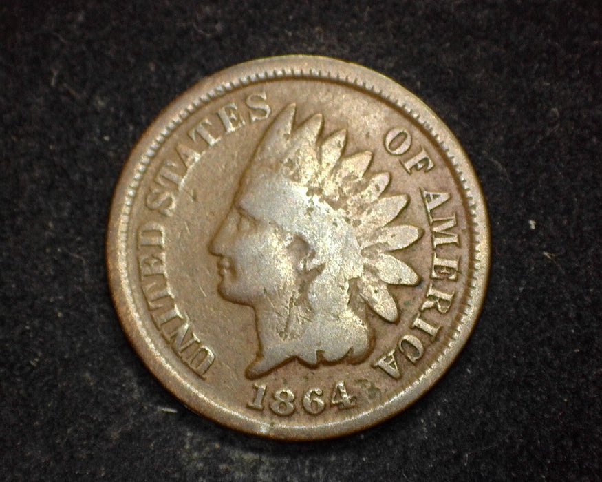 1864 Bronze Indian Head Penny/Cent G - US Coin