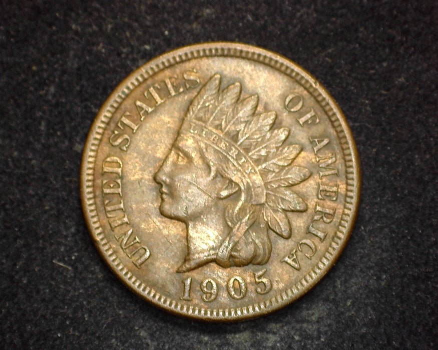 1905 Indian Head Penny/Cent XF - US Coin