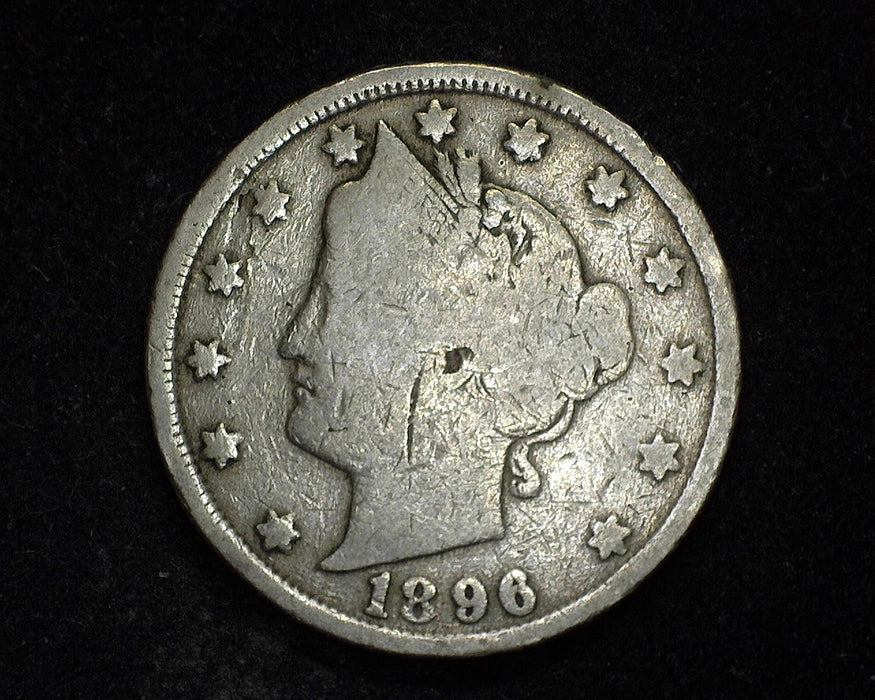 1896 Liberty Head Nickel VG - US Coin