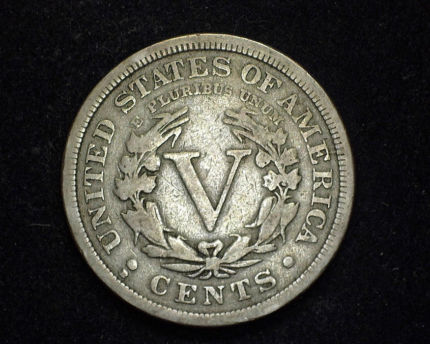 1912 D Liberty Head Nickel F - US Coin