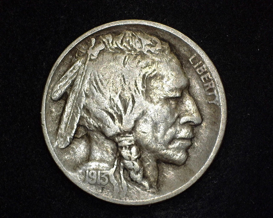 1913 Type 1 Buffalo Nickel VF - US Coin