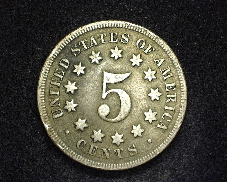 1868 Shield Nickel F - US Coin