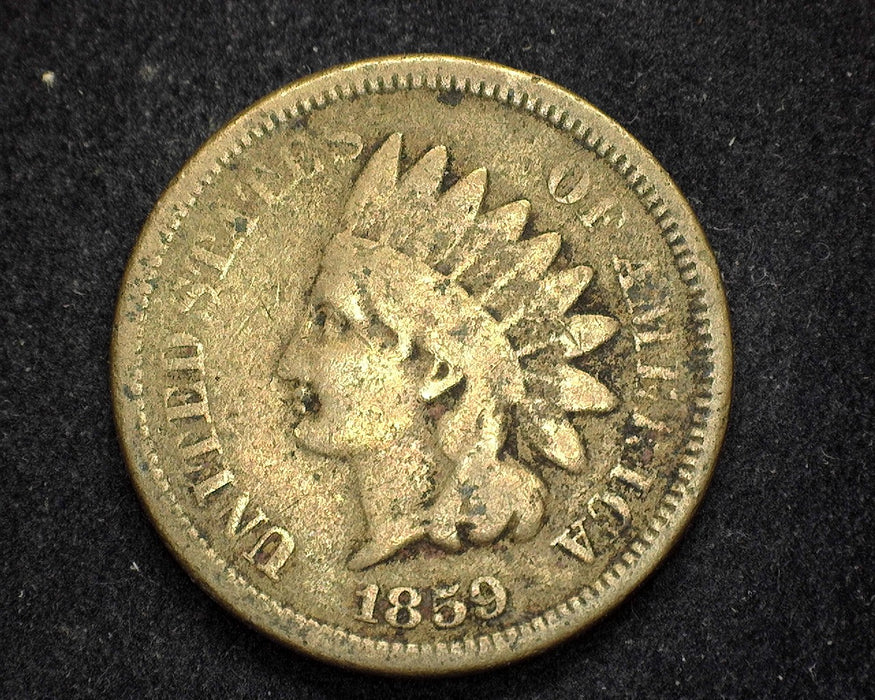 1859 Indian Head Penny/Cent G - US Coin