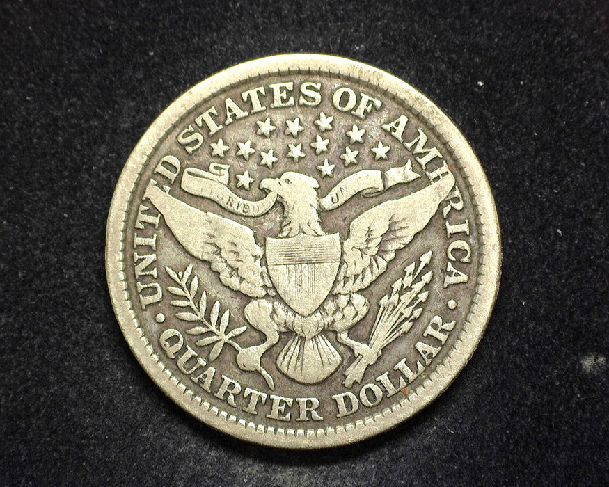 1898 Barber Quarter VG - US Coin