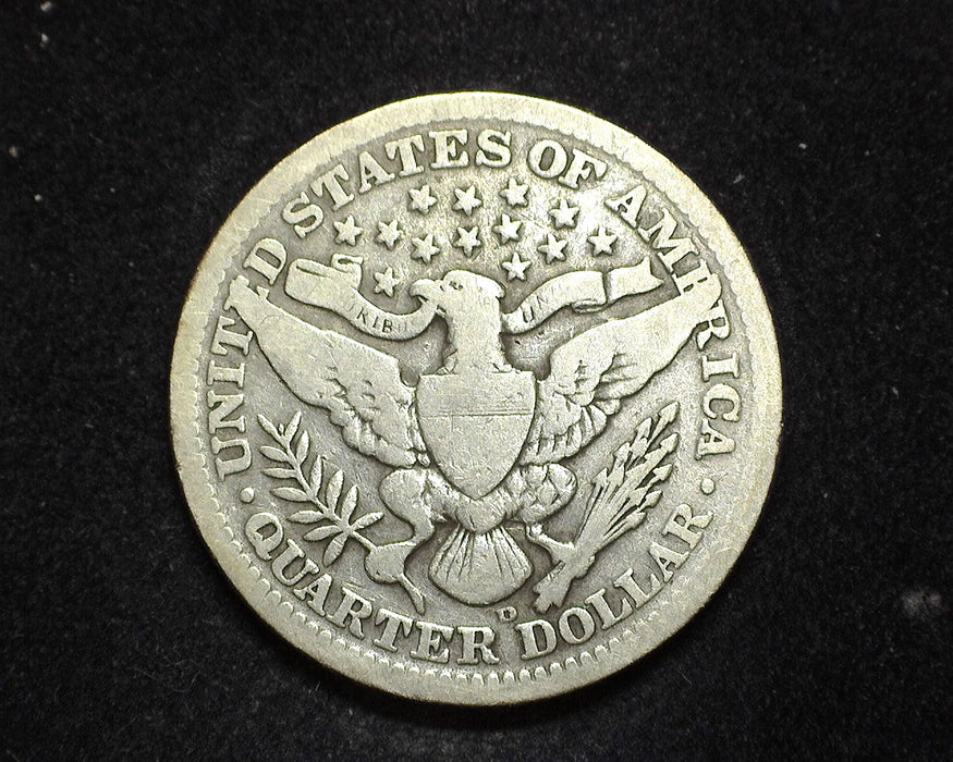 1910 D Barber Quarter VG - US Coin