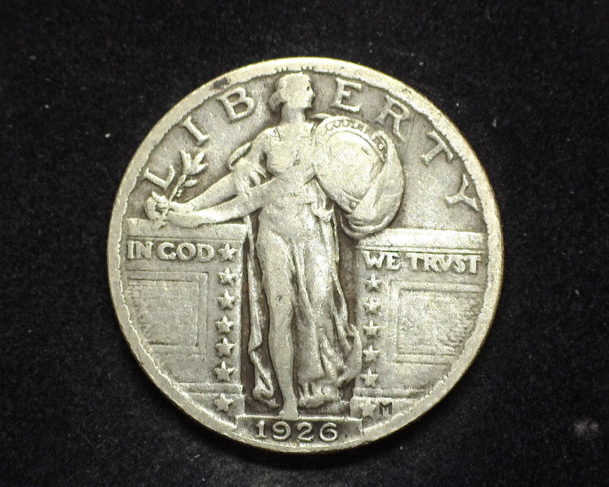 1926 Standing Liberty Quarter F - US Coin