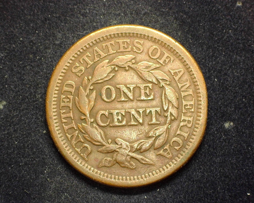 1846 Large Cent Coronet VF - US Coin