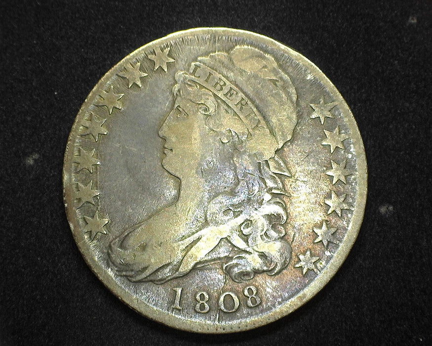 1808 Capped Bust Half Dollar F - US Coin