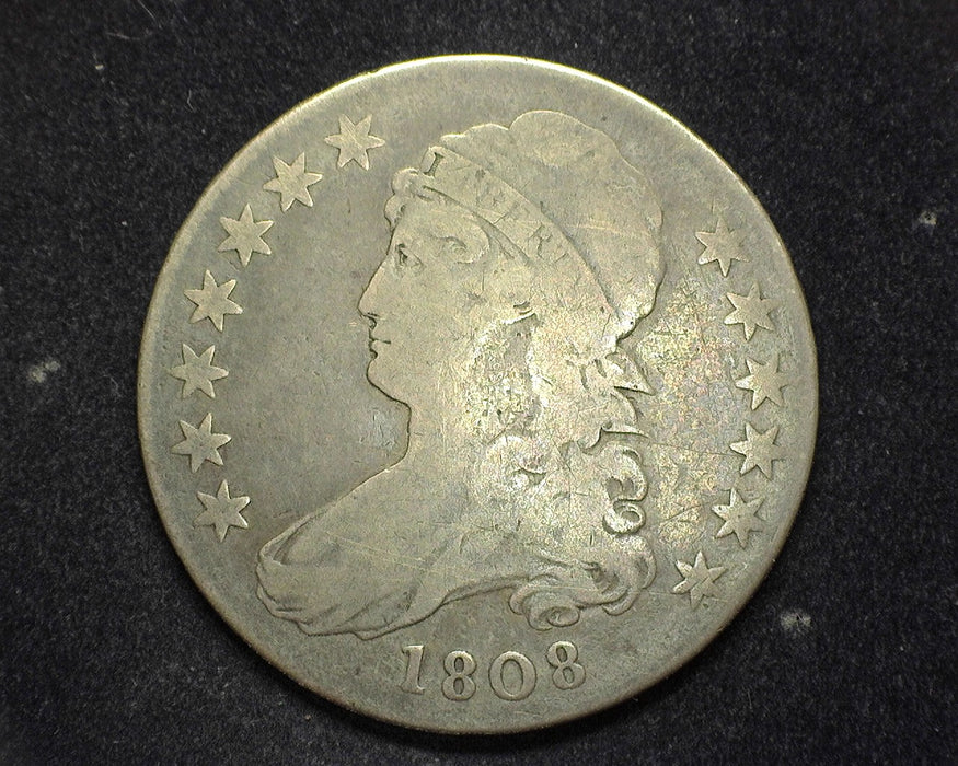 1808 Capped Bust Half Dollar VG/F - US Coin