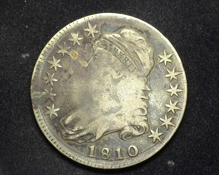 1810 Capped Bust Half Dollar F - US Coin