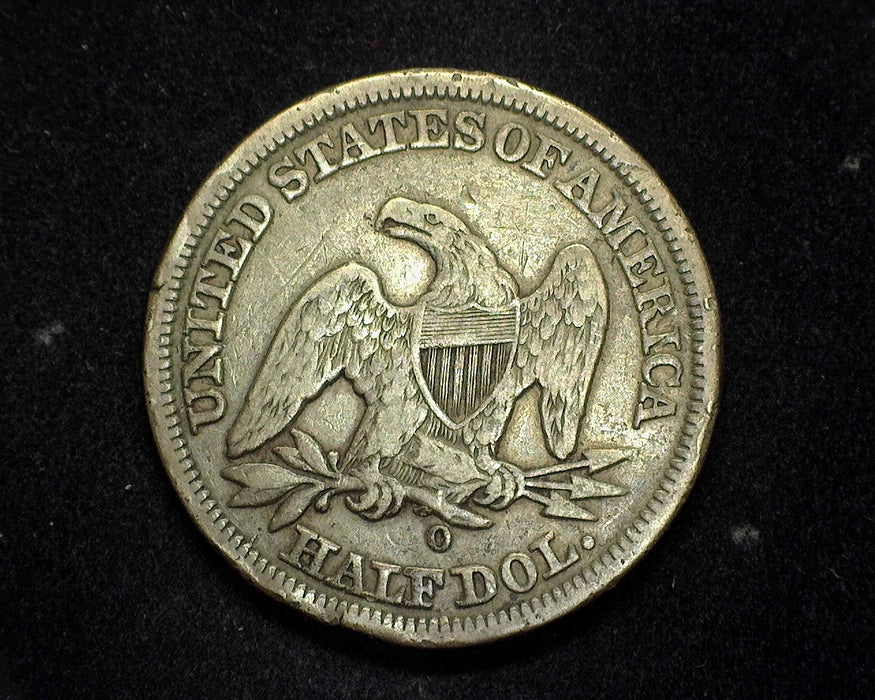 1847 O Seated Liberty Half Dollar F - US Coin