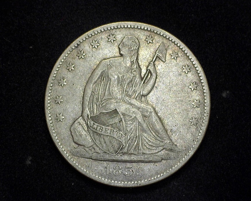 1850 O Seated Liberty Half Dollar VF - US Coin