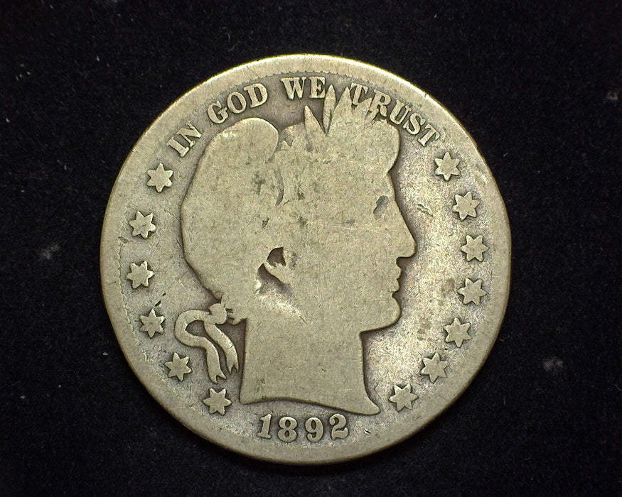 1892 S Barber Half Dollar AG - US Coin