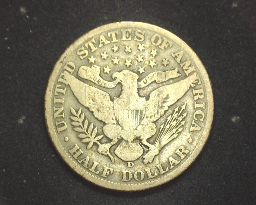 1906 D Barber Half Dollar G - US Coin