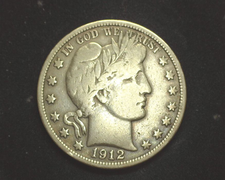 1912 Barber Half Dollar F - US Coin